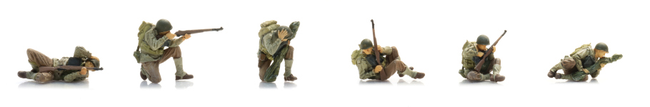 Artitec 5870131 - H0 - D-Day Infanterie am Strand US-Armee